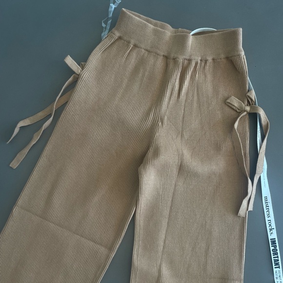Mistress Rocks / House of CB Camel Ribbed Bottoms NWT - Picture 6 of 10